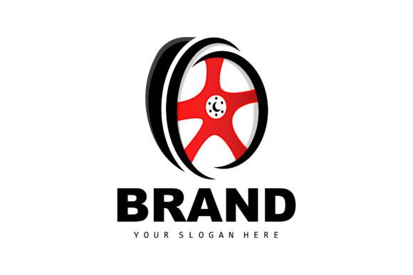 Download Tire Wheel Logo, Automotive Parts Vector - Tire Collection