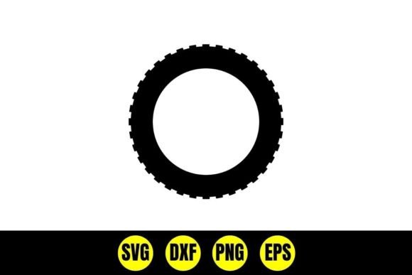 Download Car Tire and Wheel Silhouette Svg - Tire Collection