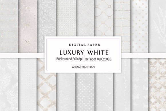 Download Luxury White Digital Paper - Digital Collection