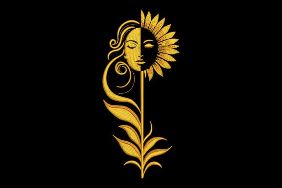 Download Sunflower Face - Face Collection