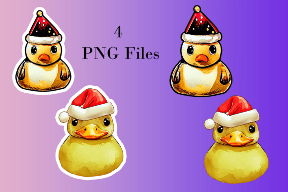 Download Christmas Rubber Ducky Set - Rubber Collection