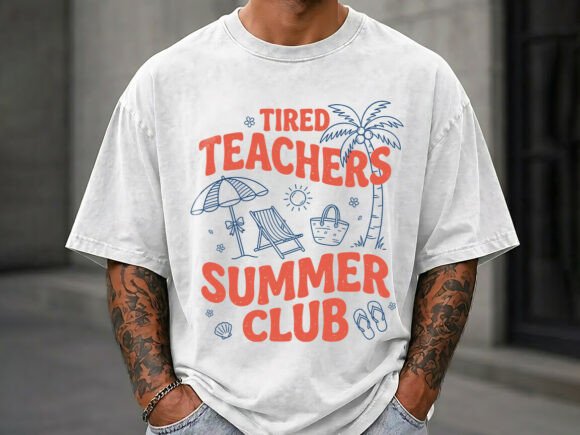 Download Tired Teachers Summer Club Teacher Png - Tire Collection